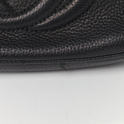 Gucci Pebbled Calfskin Small Soho Disco Bag Black 7 of 9