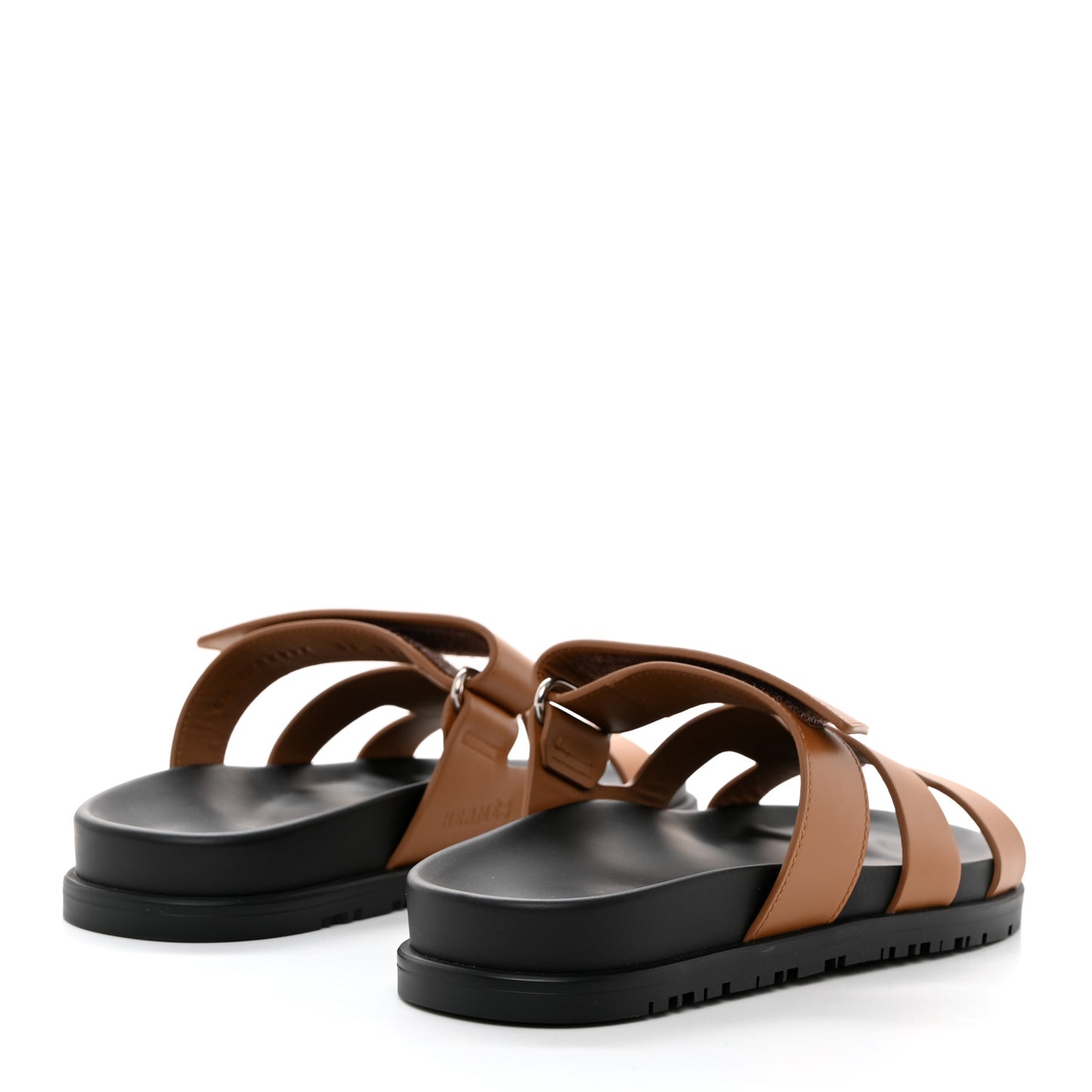 Calfskin Womens Chypre Sandals 36 Naturel