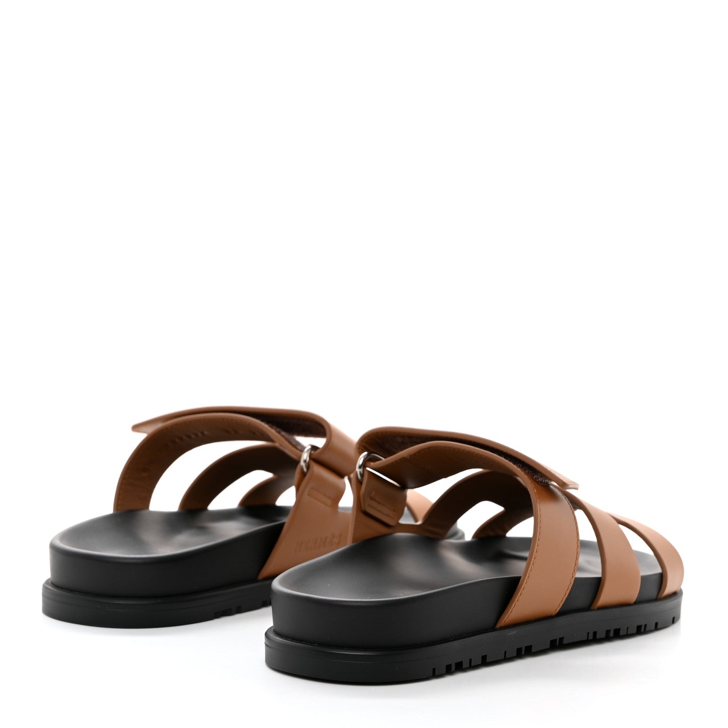 Hermes Calfskin Womens Chypre Sandals 36 Naturel 4 of 8