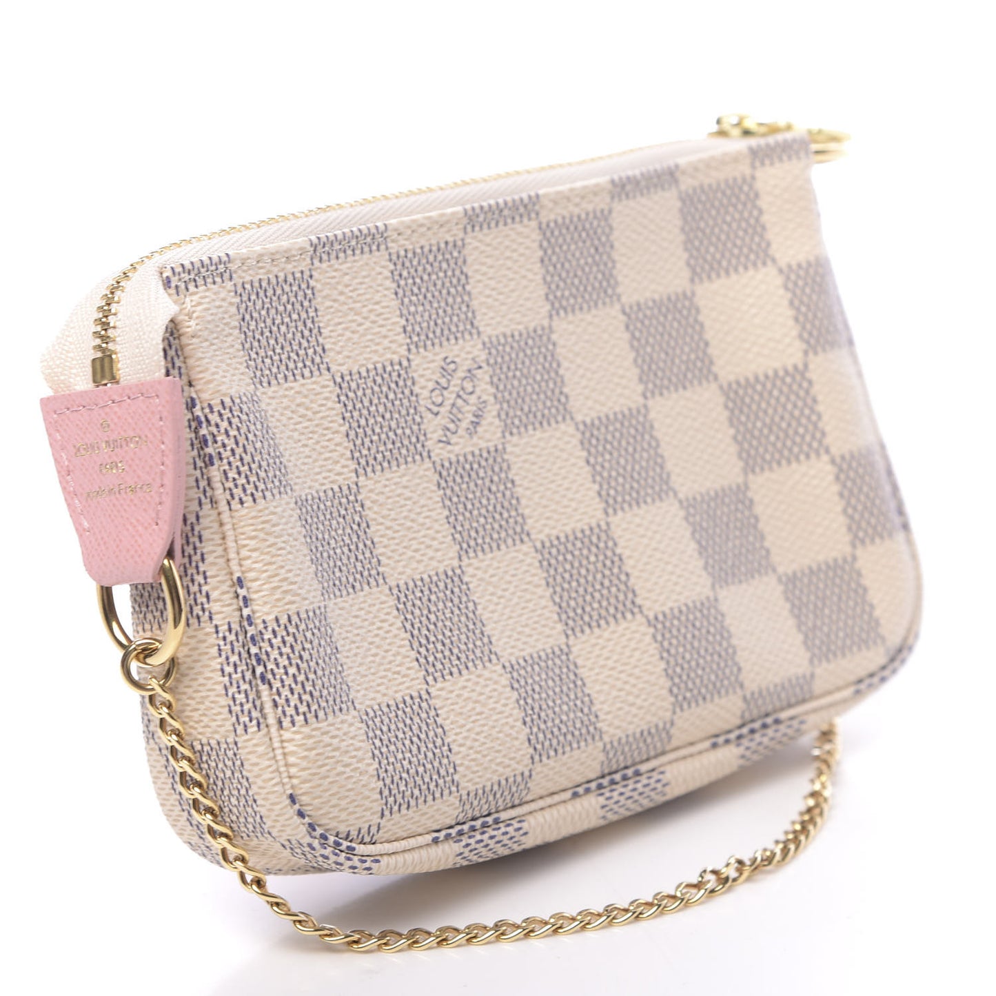 Damier Azur 2018 Christmas Animation Mini Pochette Accessories