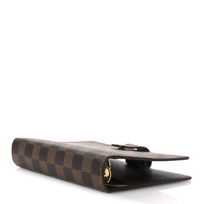 Louis Vuitton Damier Ebene Medium Ring Agenda Cover 4 of 6
