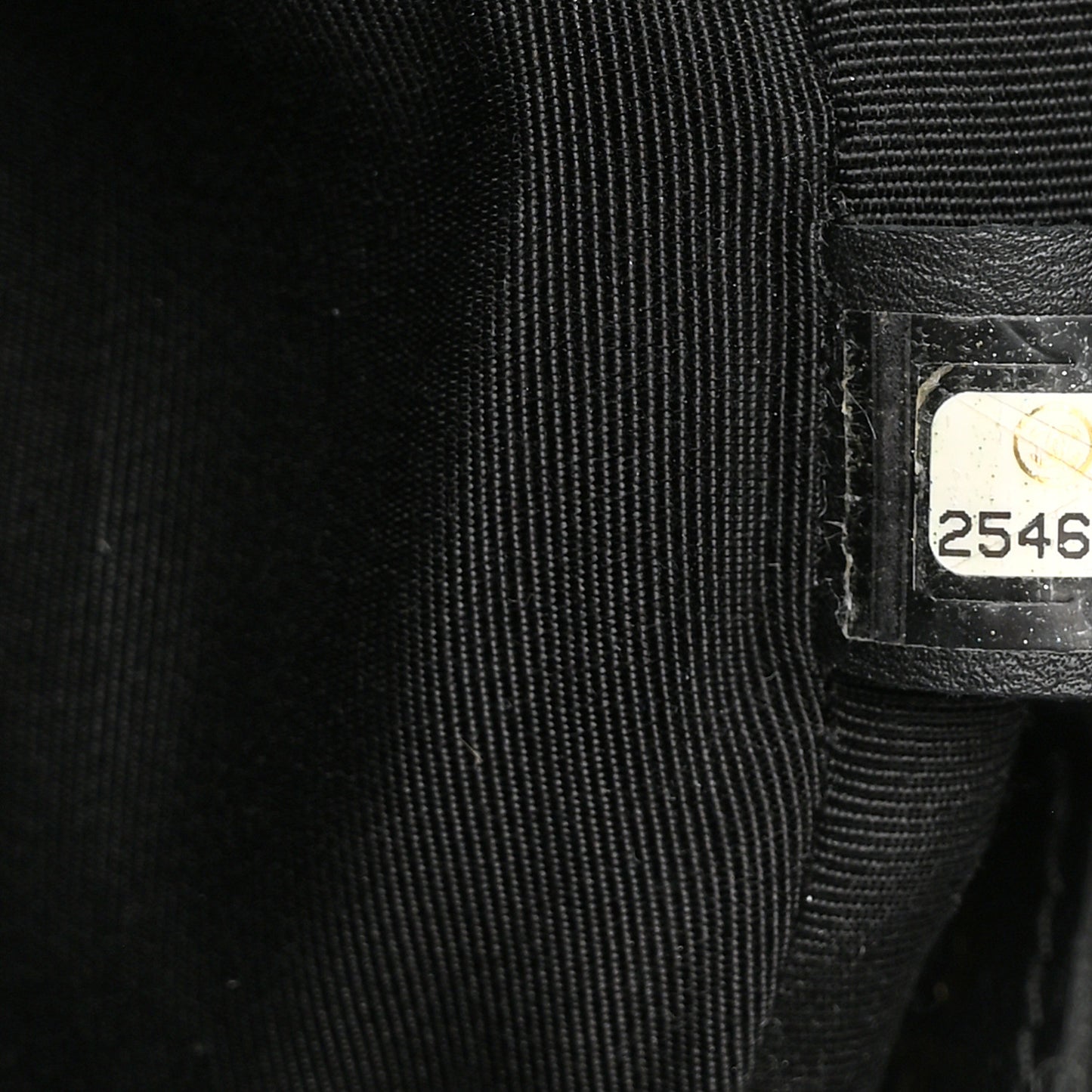 Lambskin Braided Flap Navy Black