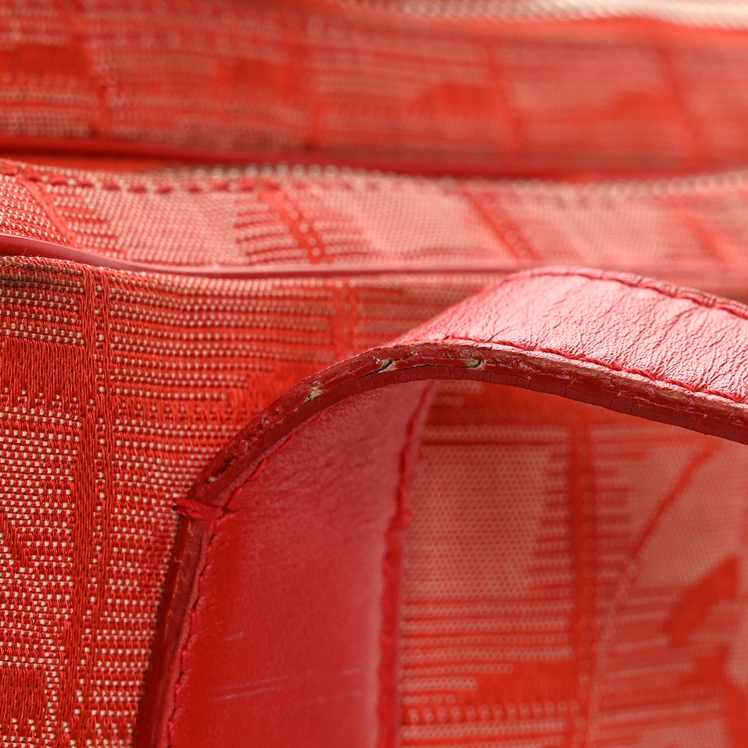 Chanel Nylon Small Travel Tote Red 22 of 24