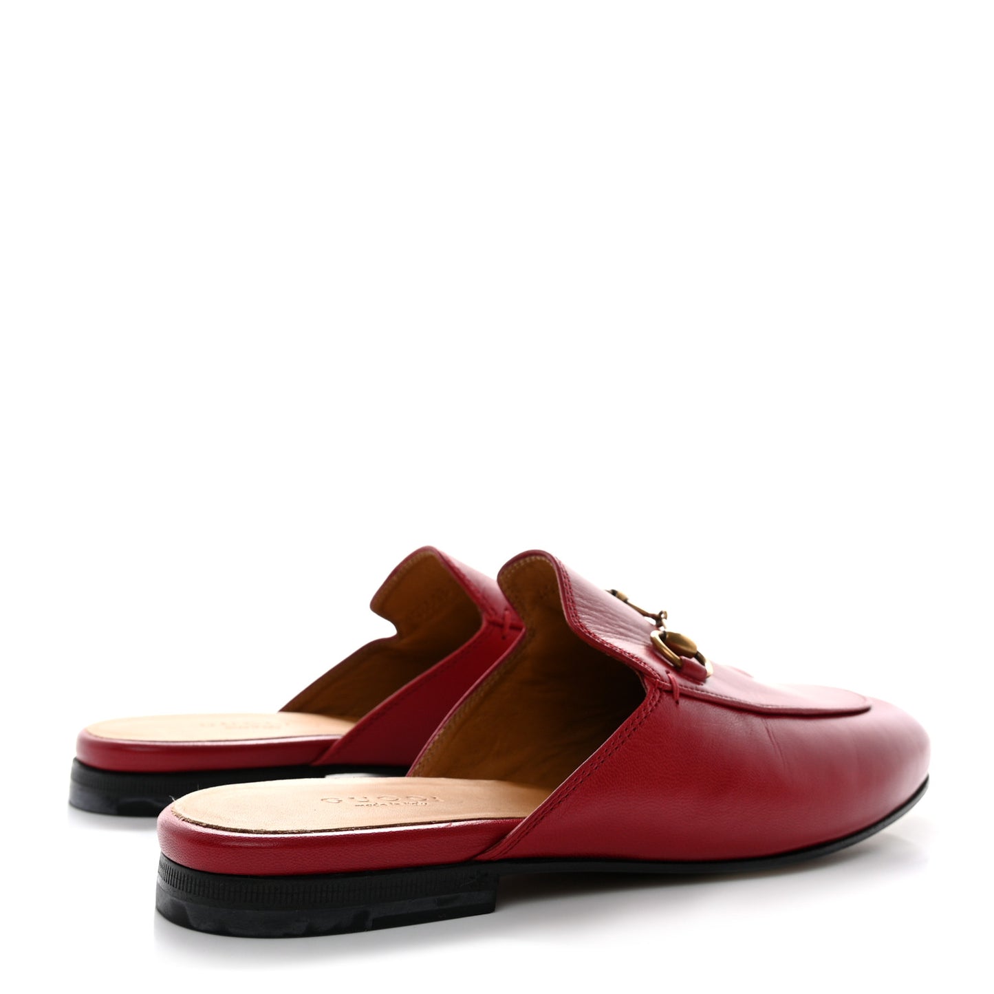 Malaga Kid Womens Princetown Slippers 37 Hibiscus Red