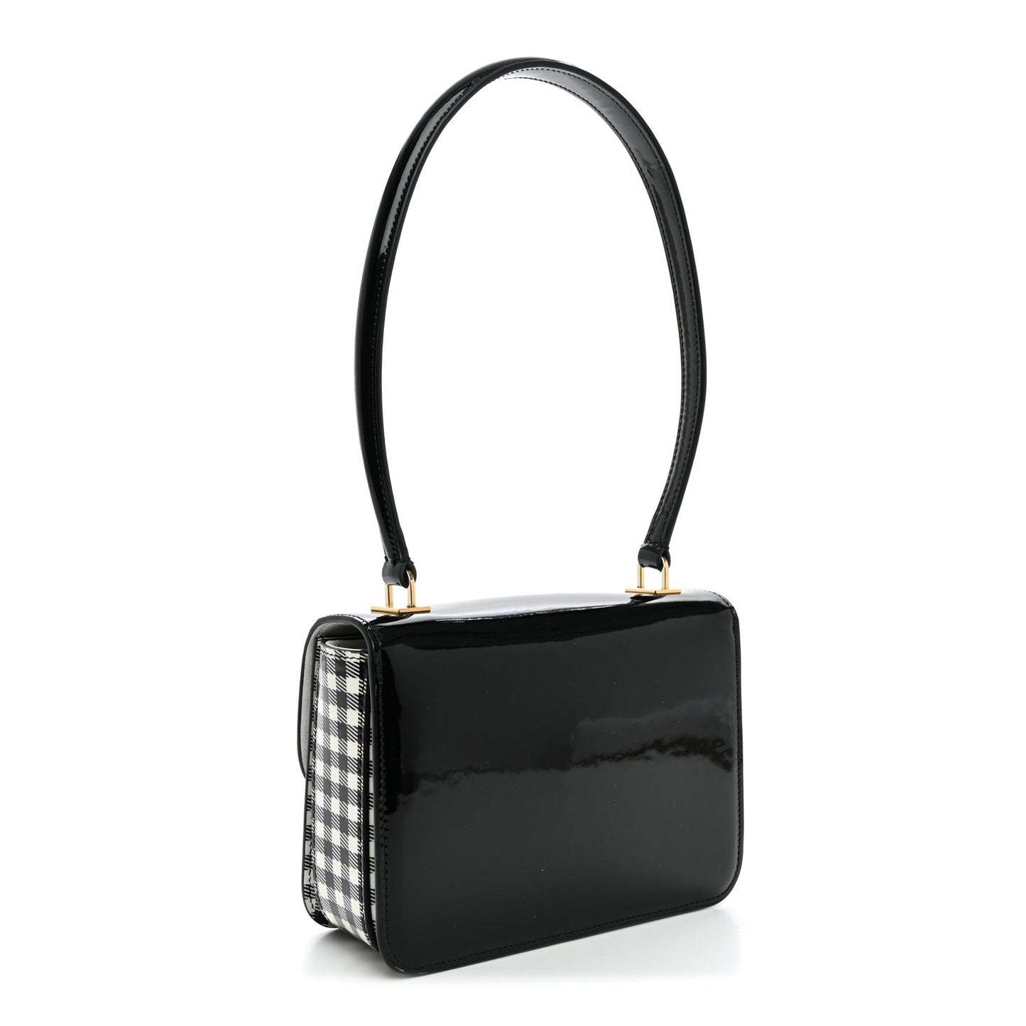 Patent Teen Vichy Garance Black White
