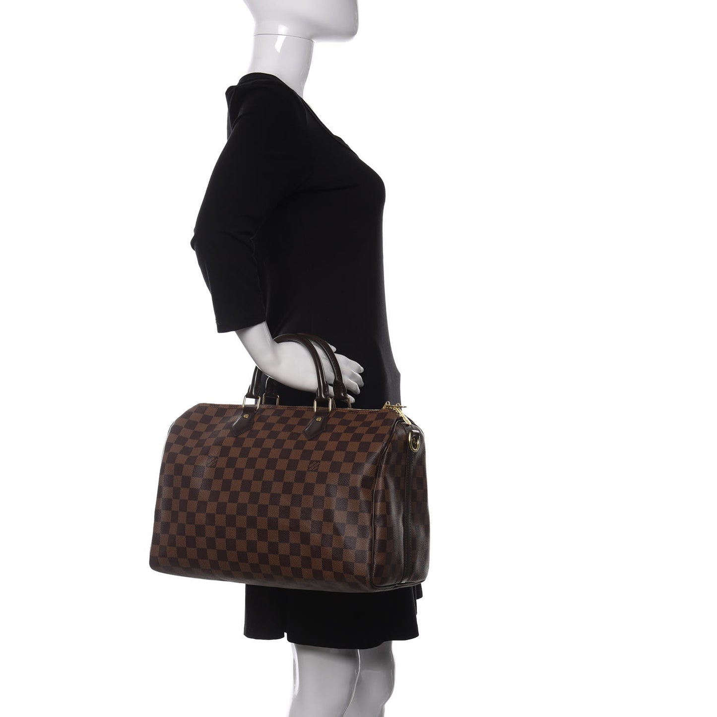 Damier Ebene Speedy Bandouliere 35