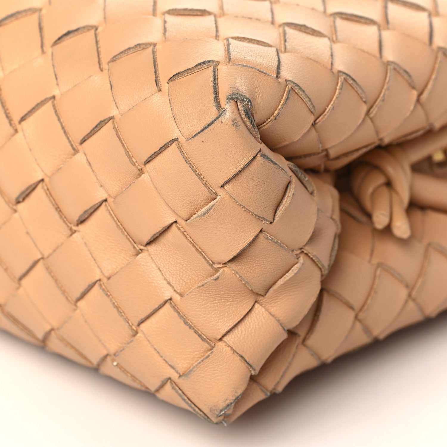 Bottega Veneta Nappa Intrecciato Small Loop Camera Bag Almond 8 of 12