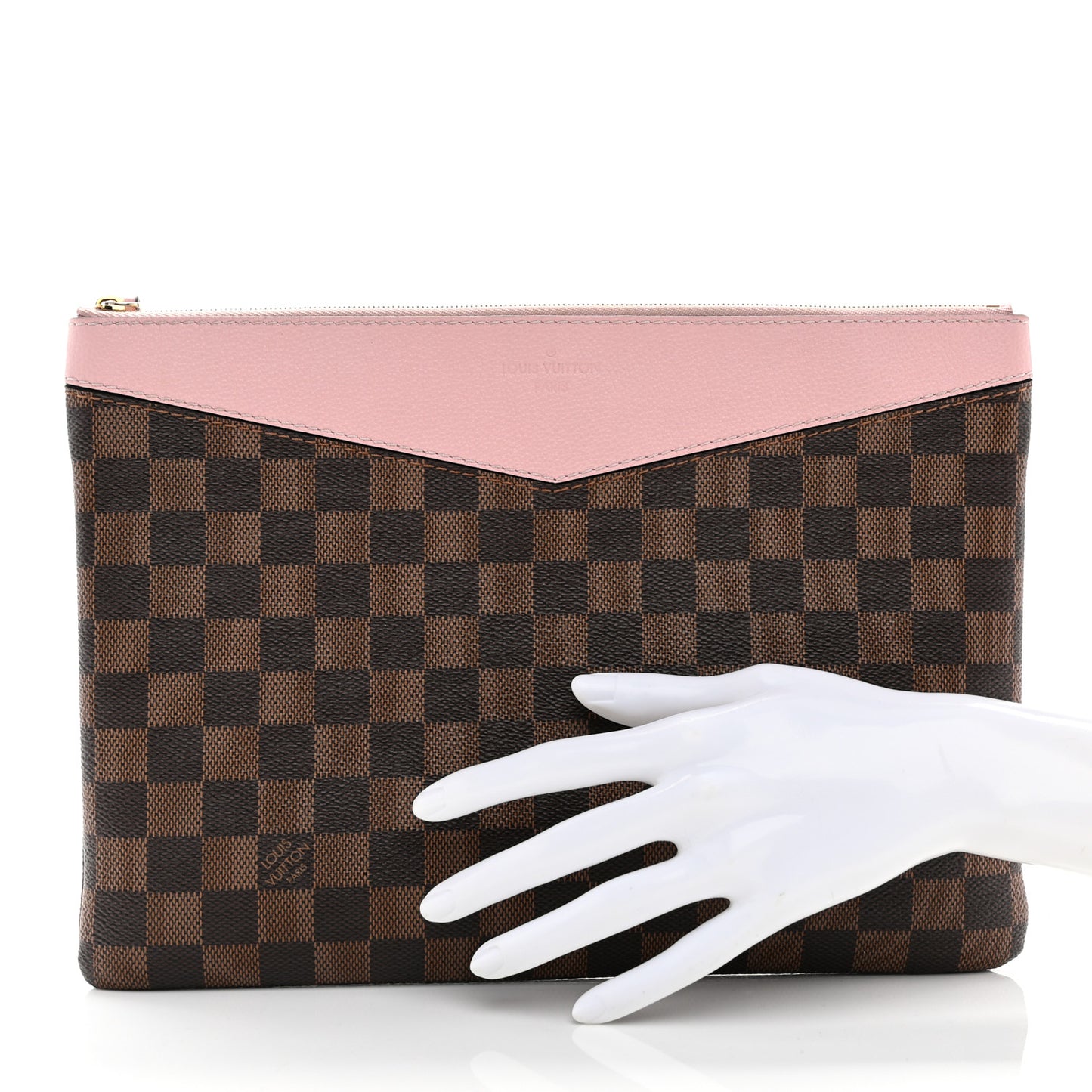 Damier Ebene Daily Pouch Rose Poudre