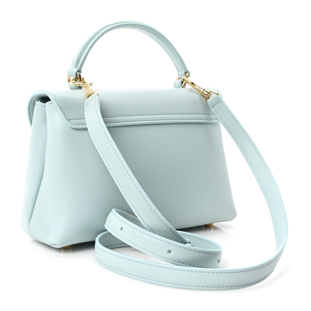 Supple Grained Calfskin Teen Nino Powder Blue