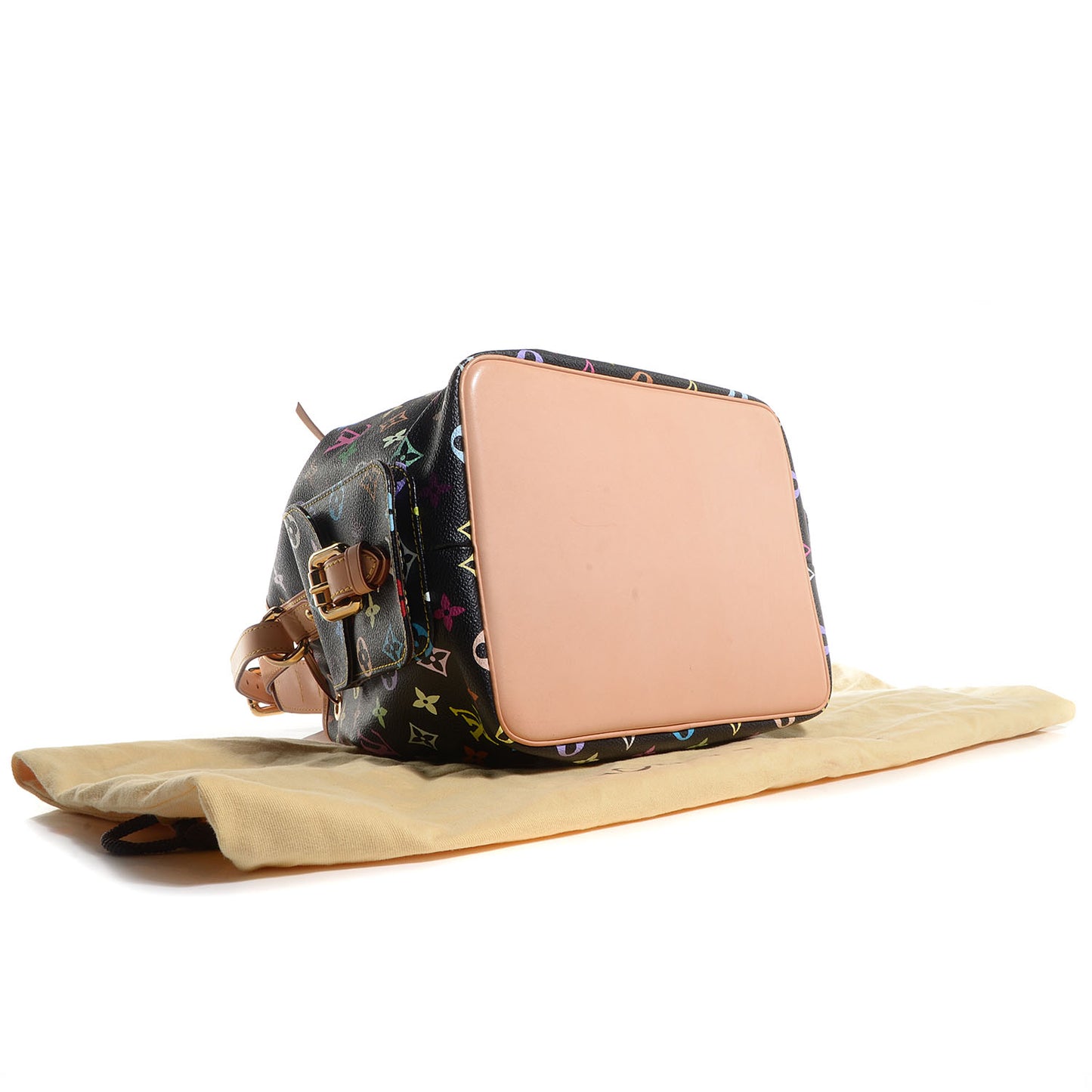 Monogram Multicolor Petit Noe Black