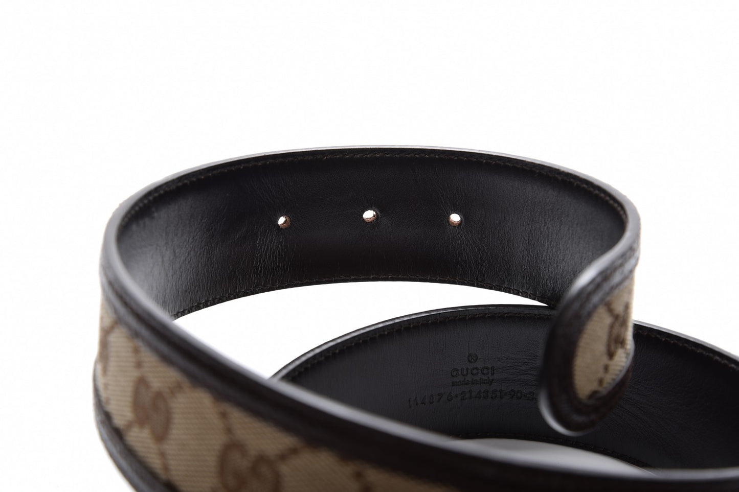 Monogram Interlocking G 40mm Belt 90 36 Dark Brown