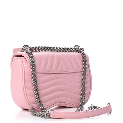 Louis Vuitton Calfskin New Wave Chain PM Smoothie Pink 3 of 16