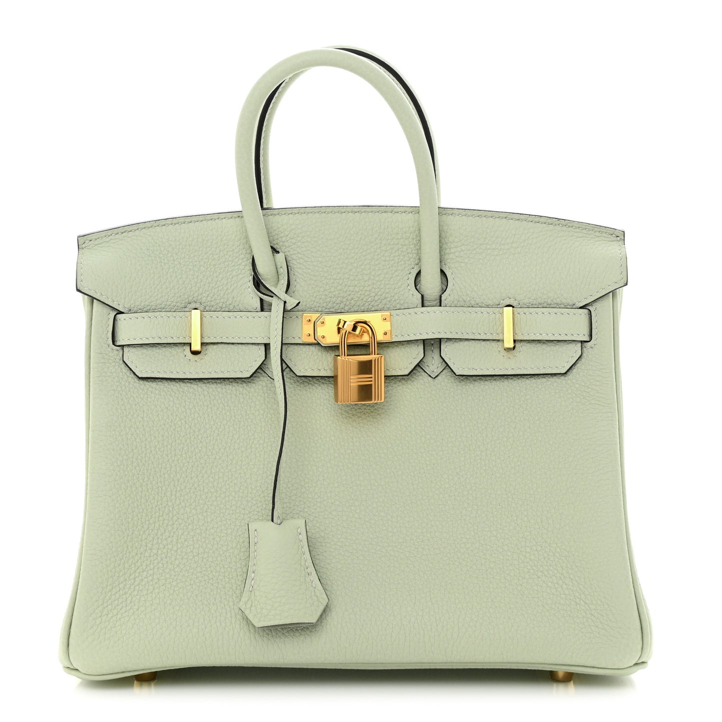 Togo Birkin 25 Gris Neve