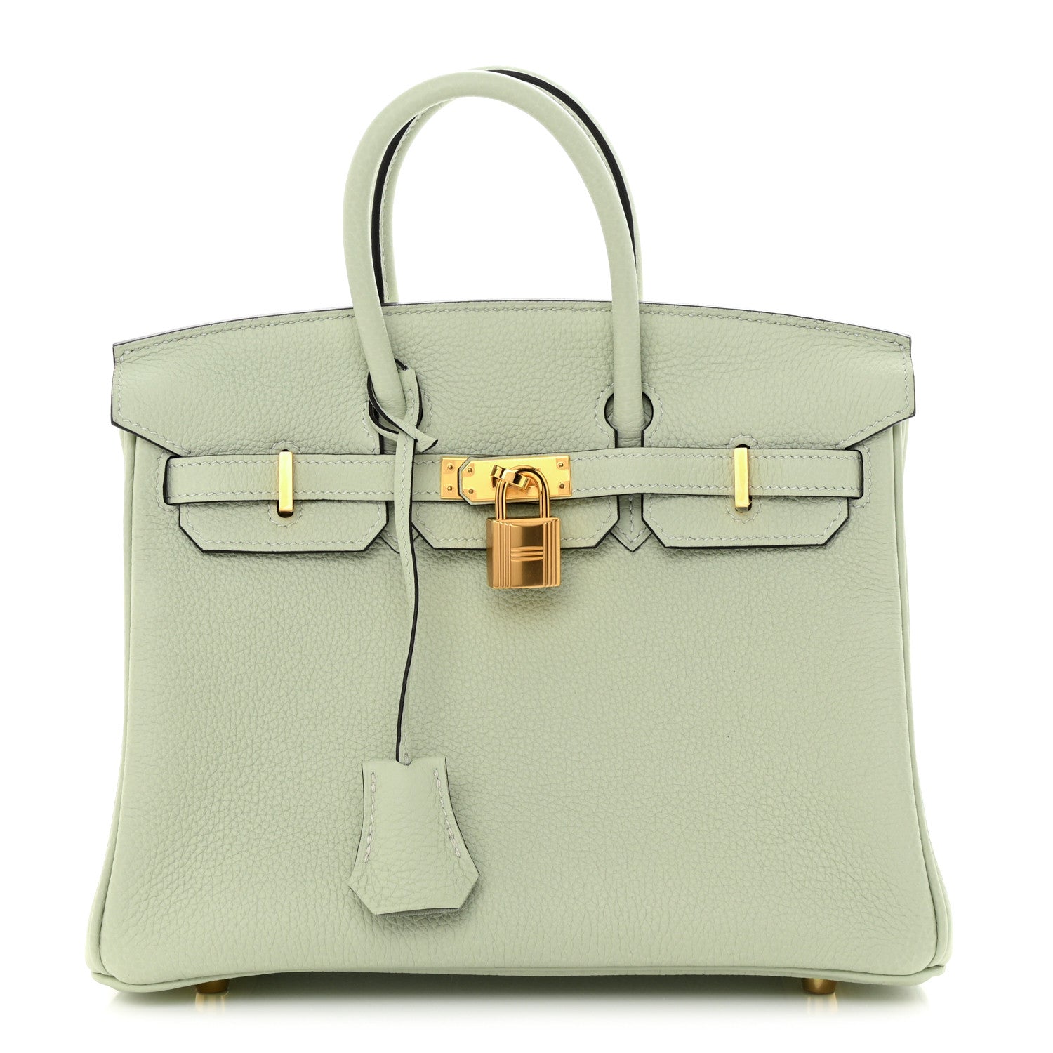 Hermes Togo Birkin 25 Gris Neve 1 of 15