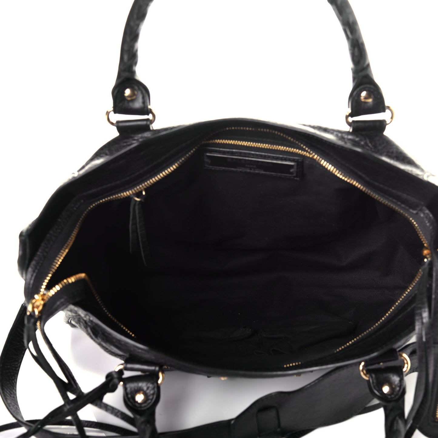 Agneau Classic Gold Hardware City Black