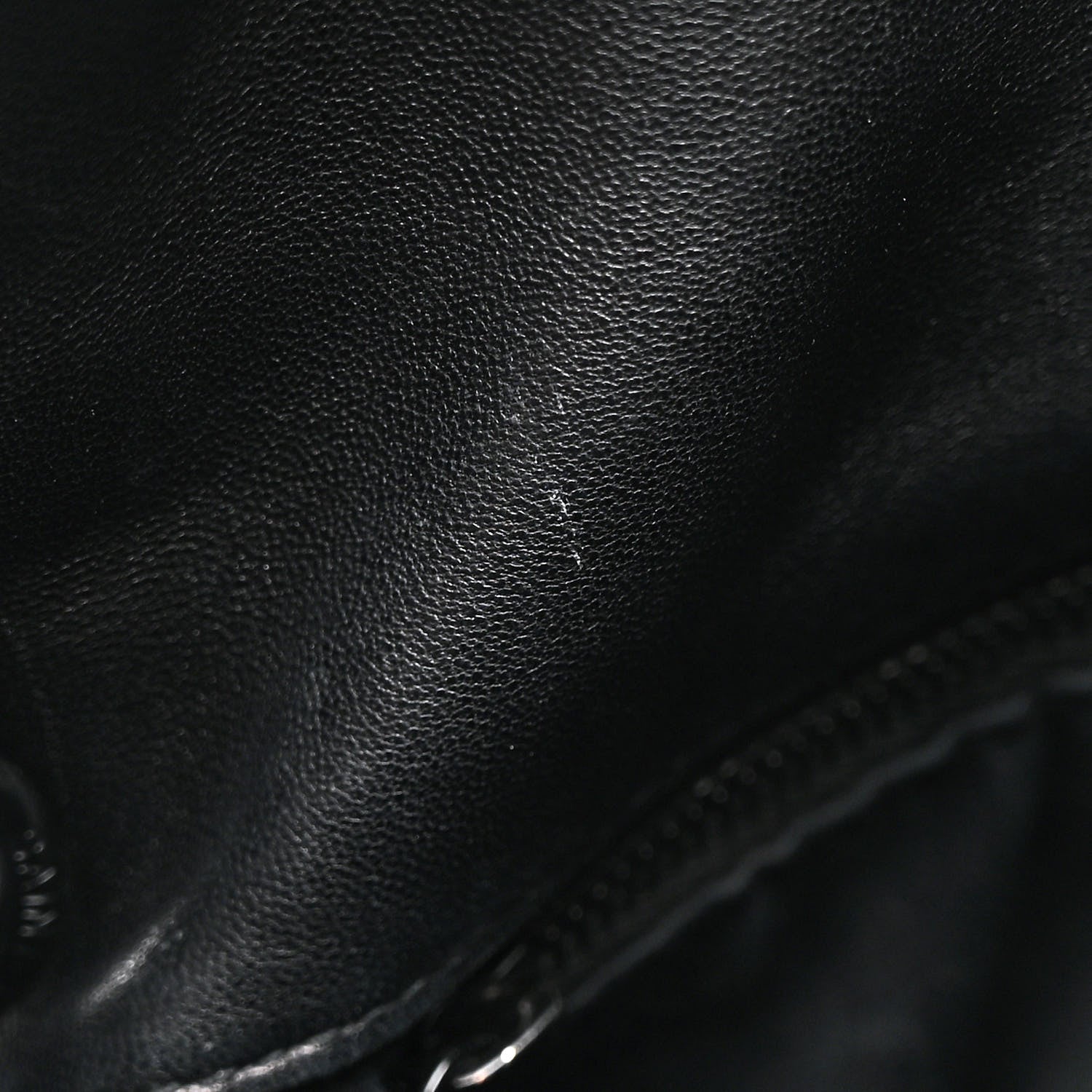 Saint Laurent Lambskin Quilted Monogram Monochrome Medium Loulou Puffer Chain Satchel Black 13 of 13