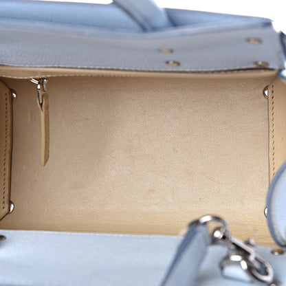 Givenchy Grained Calfskin Mini Horizon Satchel Pale Blue 15 of 15