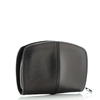 Louis Vuitton Epi Demi Lune Coin Purse Black 3 of 7