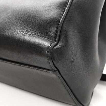 Fendi Nappa Mini Peekaboo Iconic Satchel Black 12 of 18