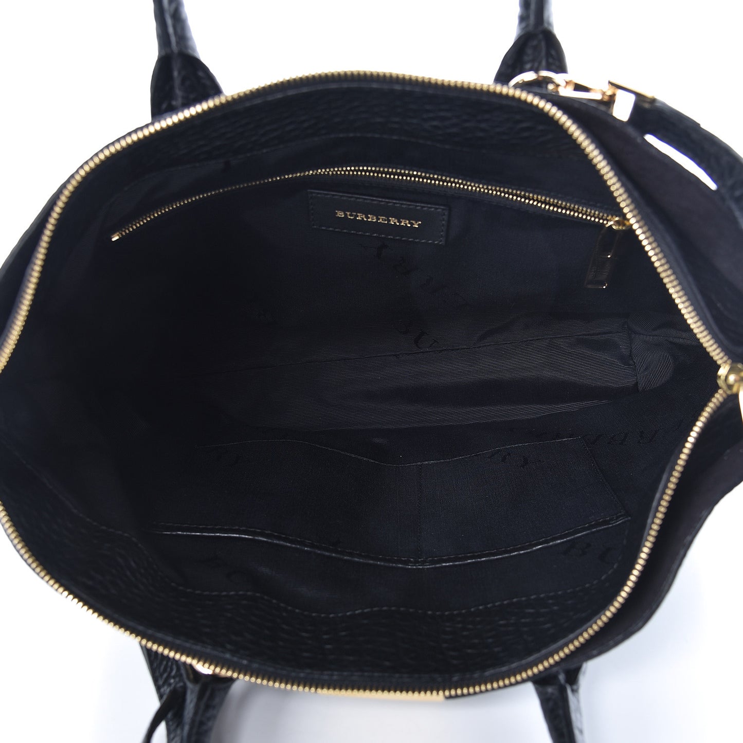 Heritage Grain Check Embossed Medium Dewsbury Tote Black