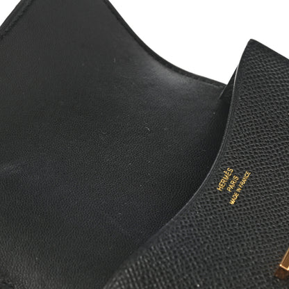 Hermes Epsom Constance Slim Wallet Black 9 of 10