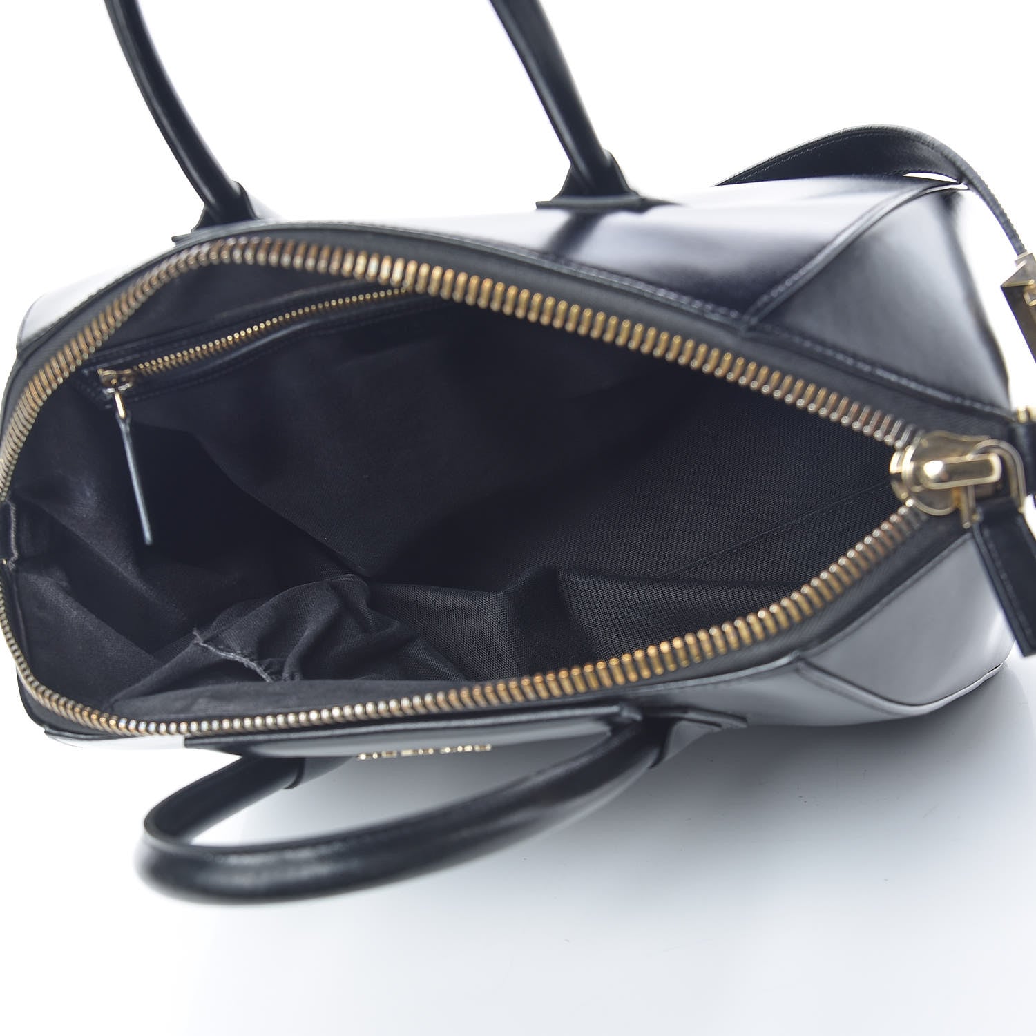 Givenchy Shiny Lord Calfskin Medium Antigona Black 7 of 11