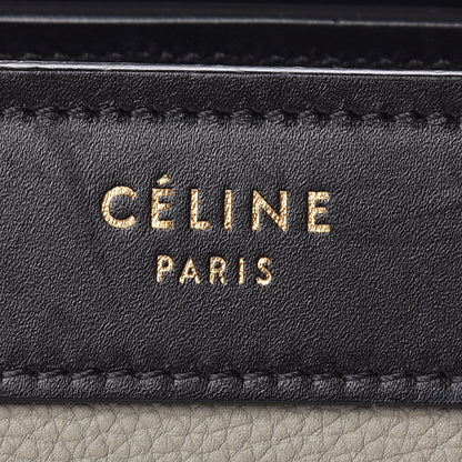 Celine Smooth Drummed Calfskin Nano Tri-Color Luggage Stone 8 of 13