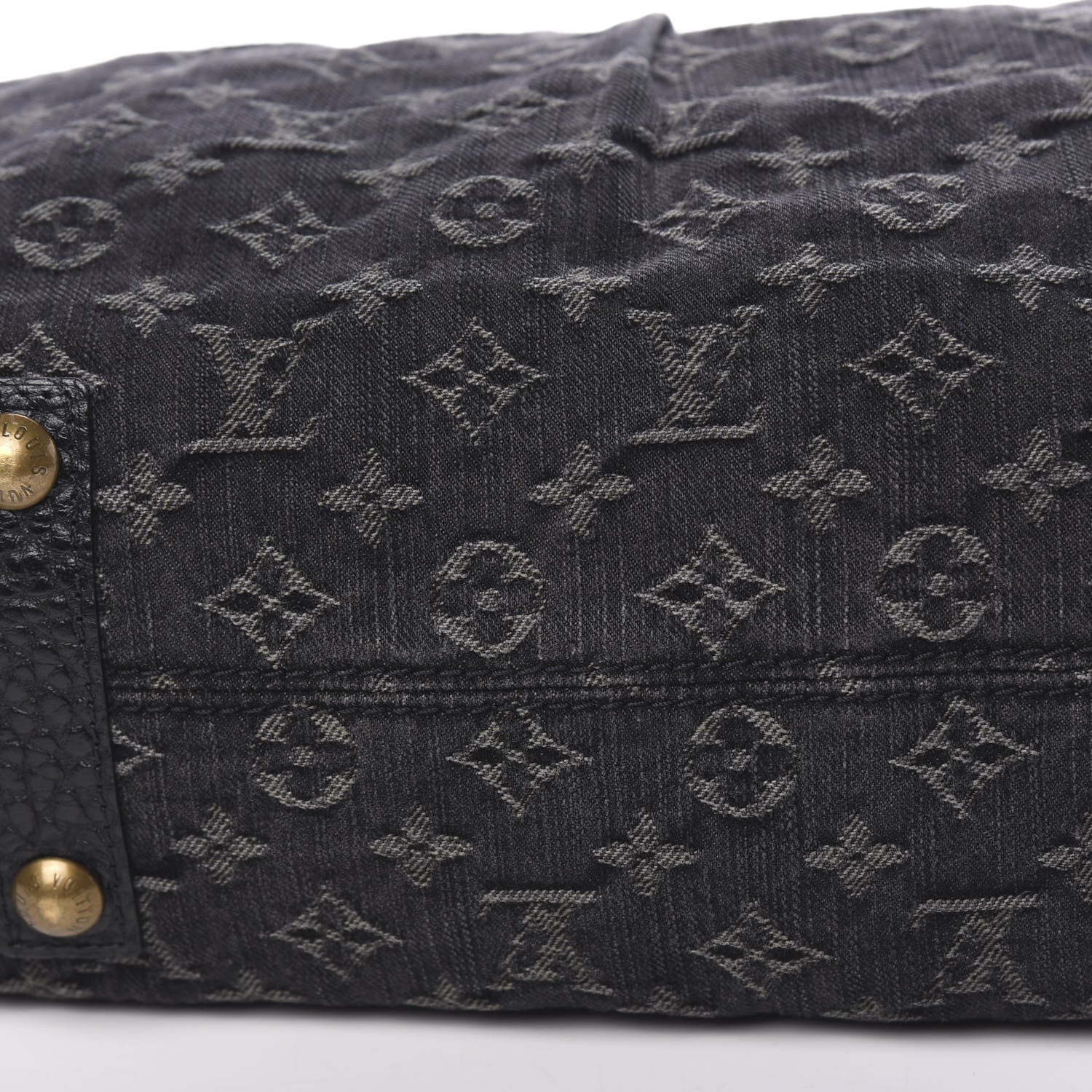Louis Vuitton Denim Neo Cabby GM Black 8 of 10