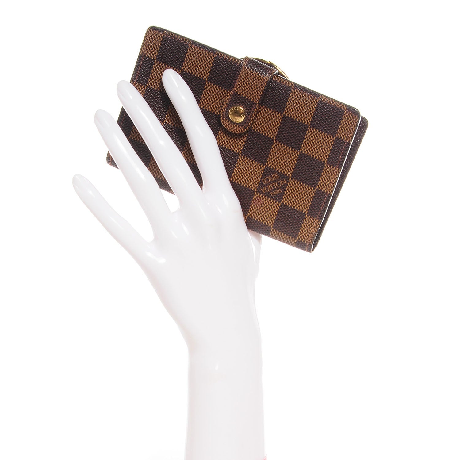 Louis Vuitton Damier Ebene French Purse Wallet 2 of 8