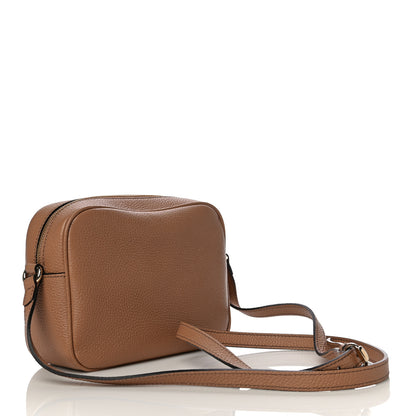 Gucci Pebbled Calfskin Small Soho Disco Bag Camelia 3 of 11