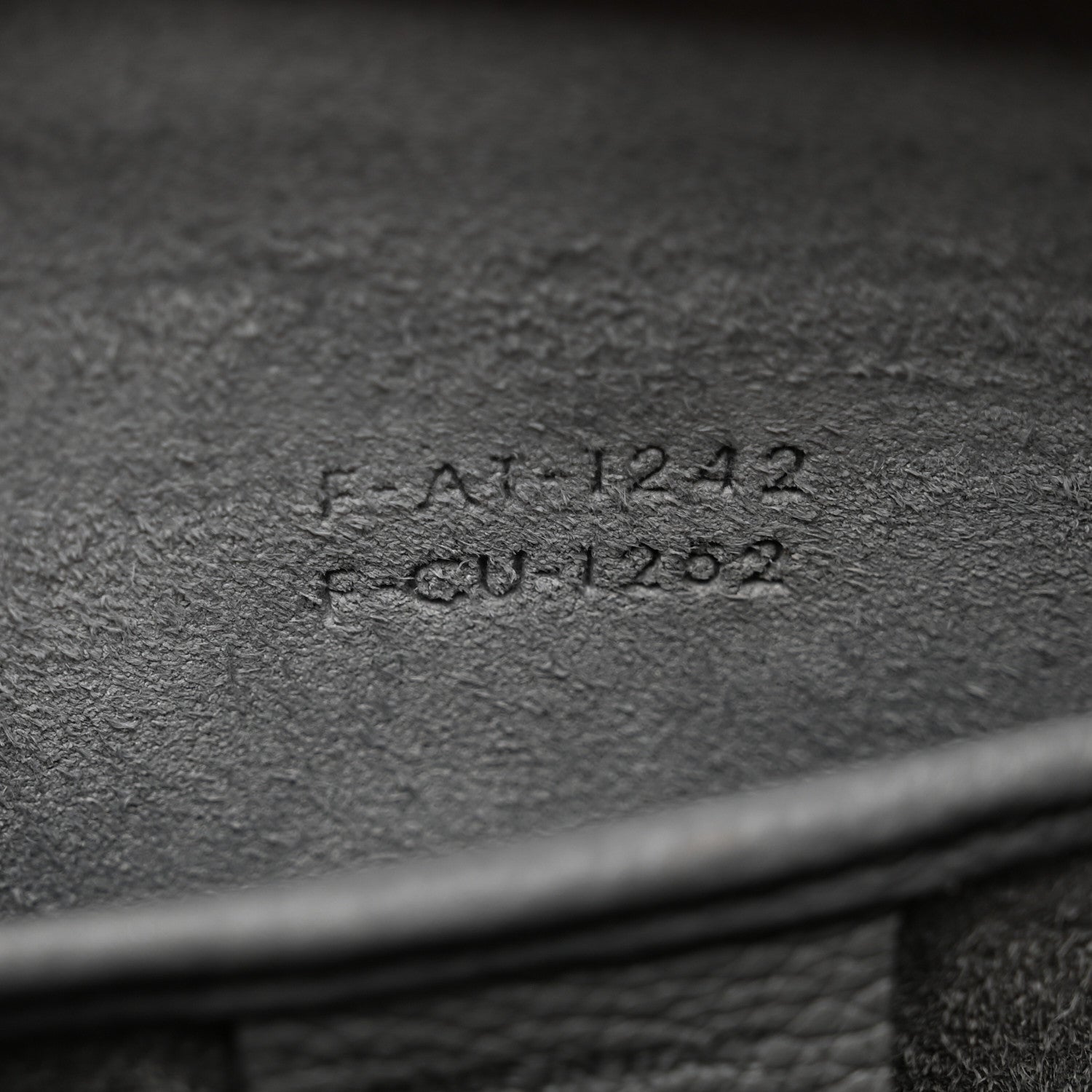 Celine Drummed Calfskin Nano Luggage Kohl 8 of 10