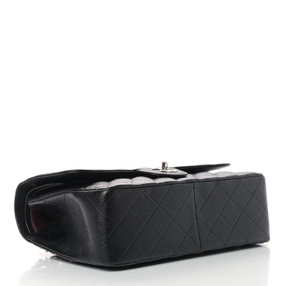 Chanel Caviar Quilted Jumbo Double Flap Black 4 of 11