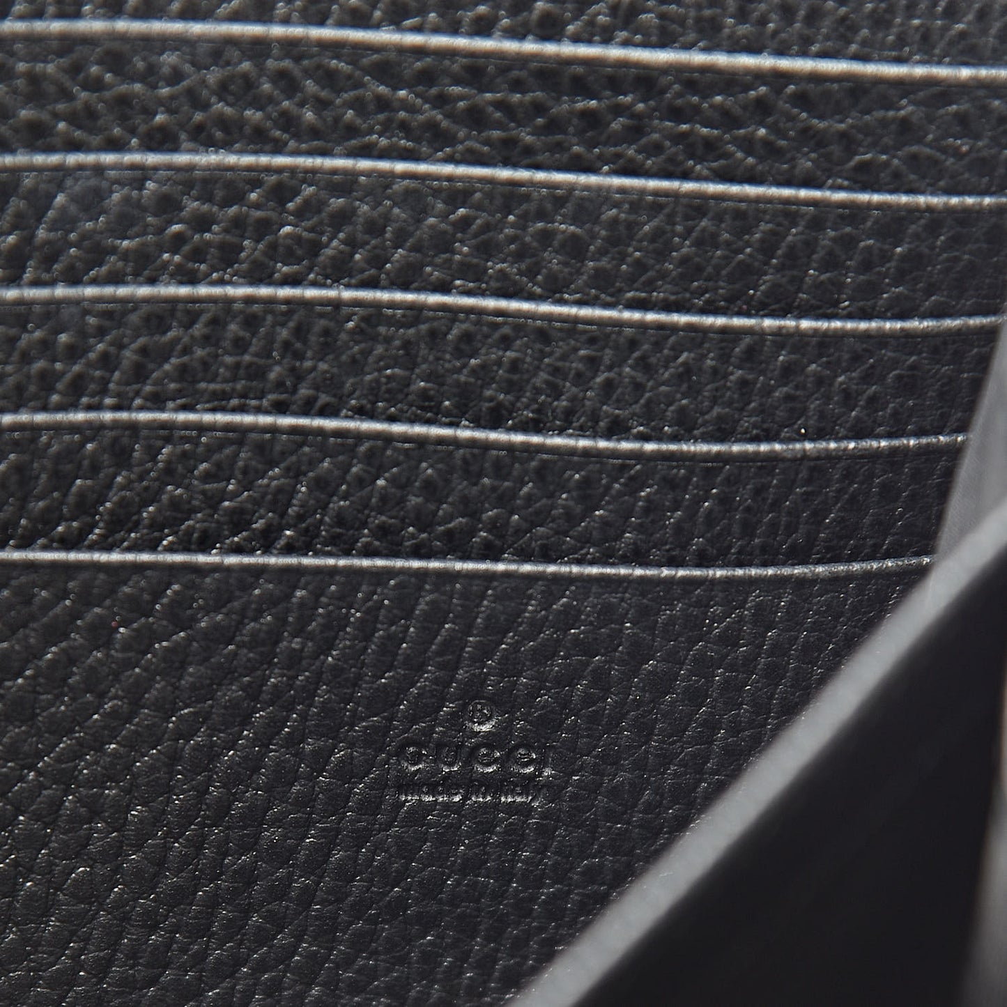Calfskin Mini Dionysus Chain Wallet Black