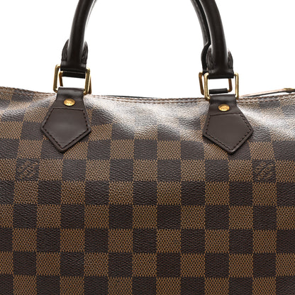 Louis Vuitton Damier Ebene Speedy 30 8 of 12