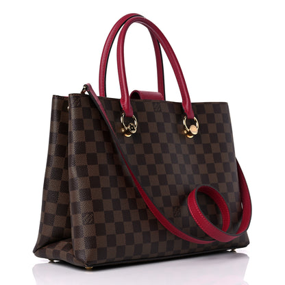 Louis Vuitton Damier Ebene LV Riverside Lie De Vin 3 of 13
