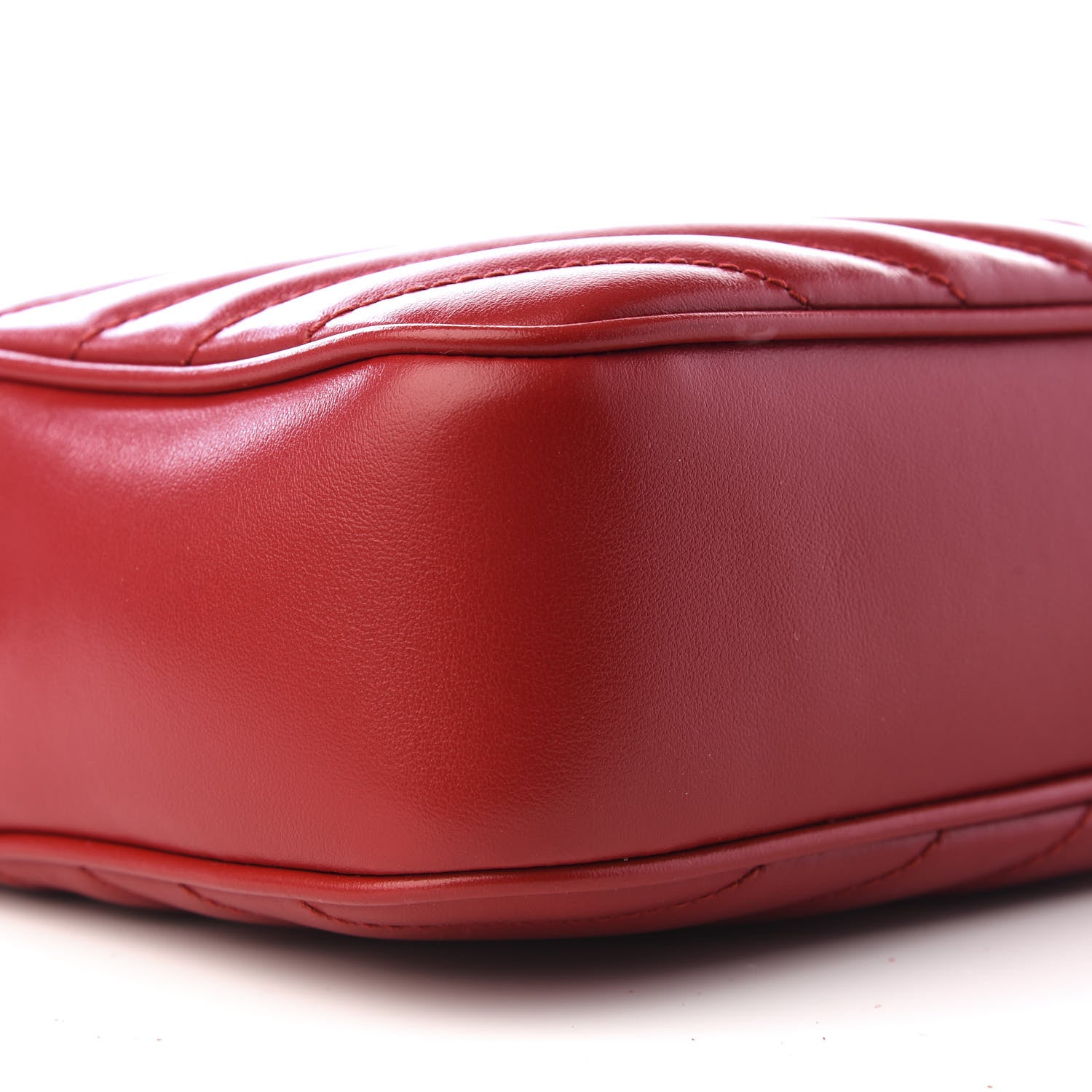 Saint Laurent Calfskin Matelasse Monogram Lou Camera Bag Rouge Eros 5 of 8