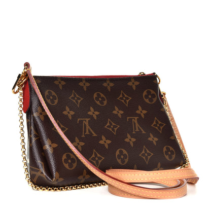 Louis Vuitton Monogram Pallas Clutch Cherry 2 of 4