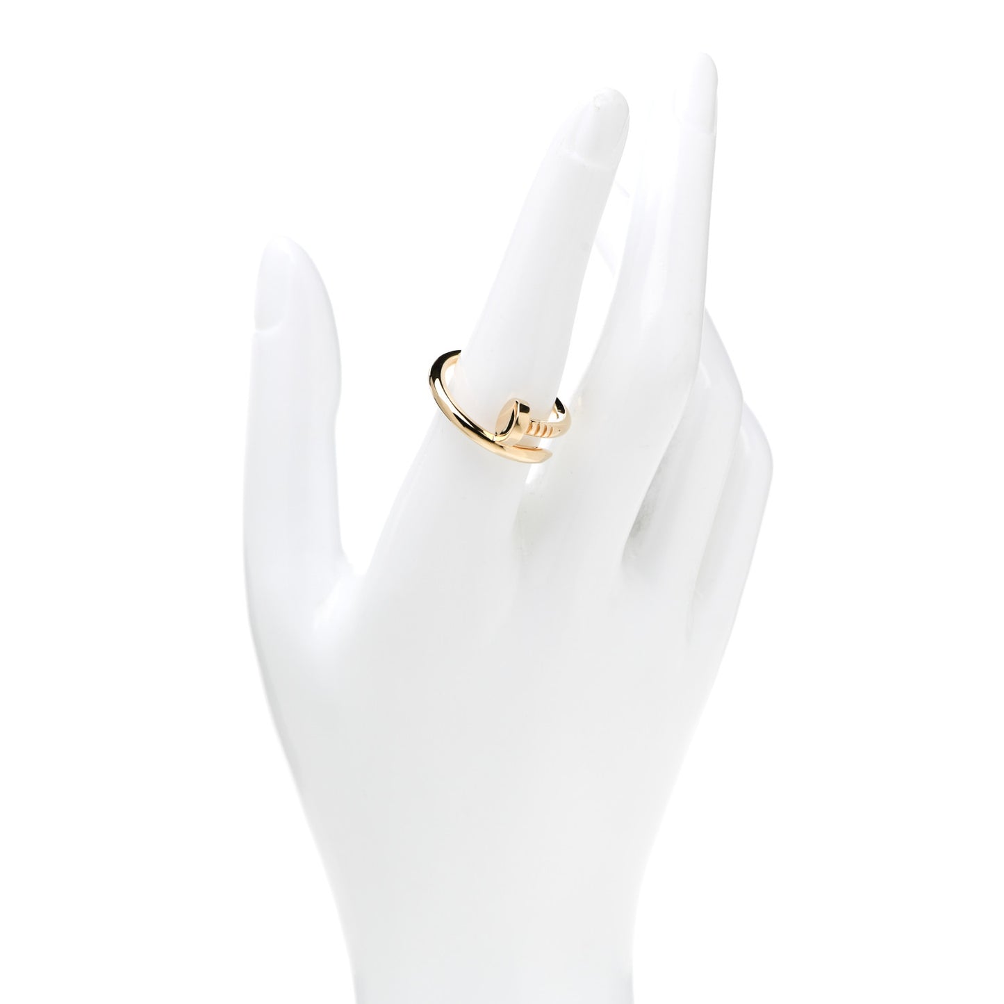 18K Yellow Gold Juste Un Clou Ring 58 8.25