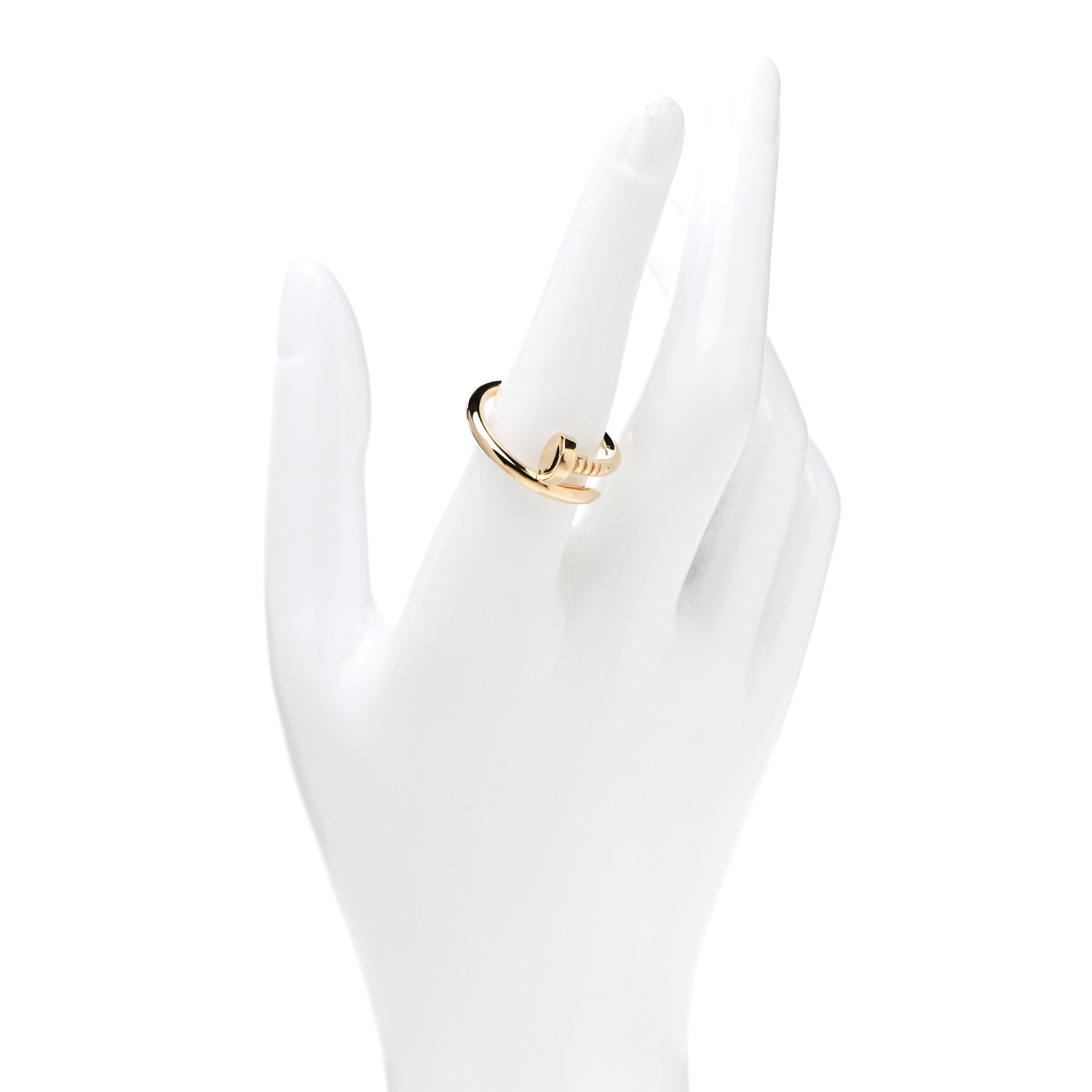 Cartier 18K Yellow Gold Juste Un Clou Ring 58 8.25 2 of 6