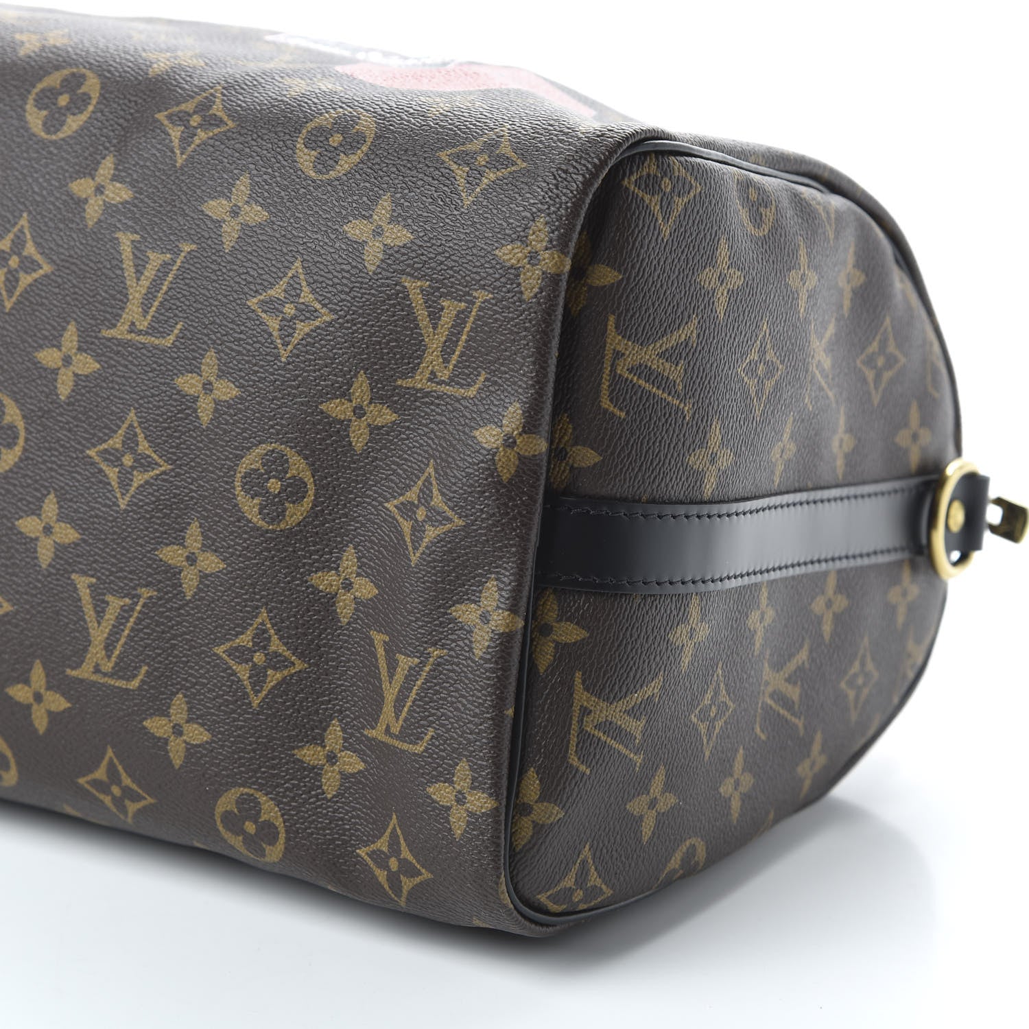 Louis Vuitton Monogram My World Tour Speedy Bandouliere 30 Black 7 of 10
