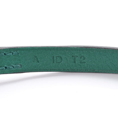 Hermes Swift Etrier Double Tour Bracelet T2 Vert Vertigo 8 of 9