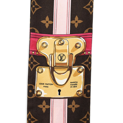 Louis Vuitton Silk Monogram Summer Trunks Bandeau Brown 4 of 4