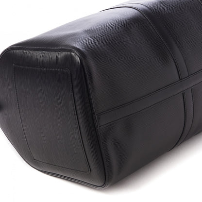 Louis Vuitton Epi Keepall 50 Black 5 of 9