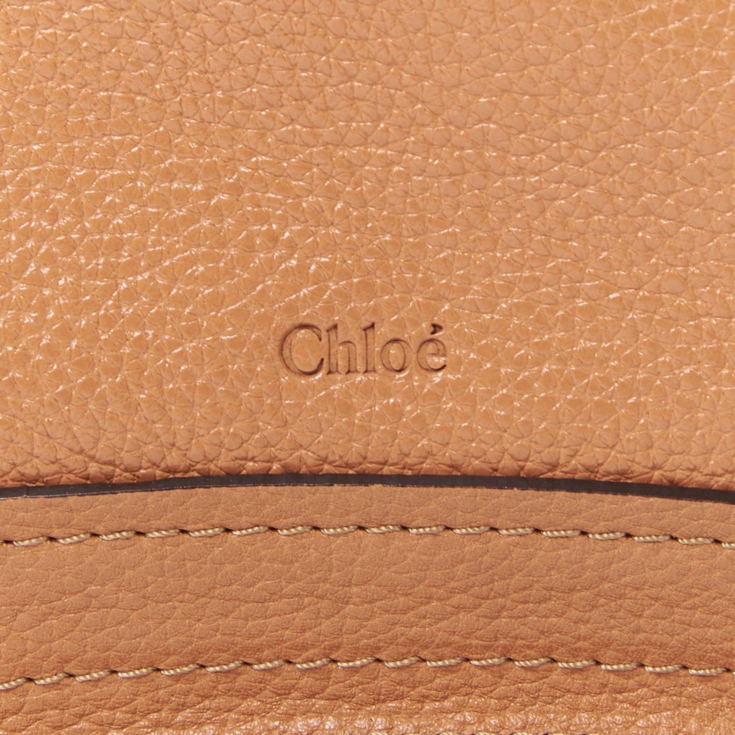 Chloe Calfskin Medium Paraty Light Tan 7 of 8