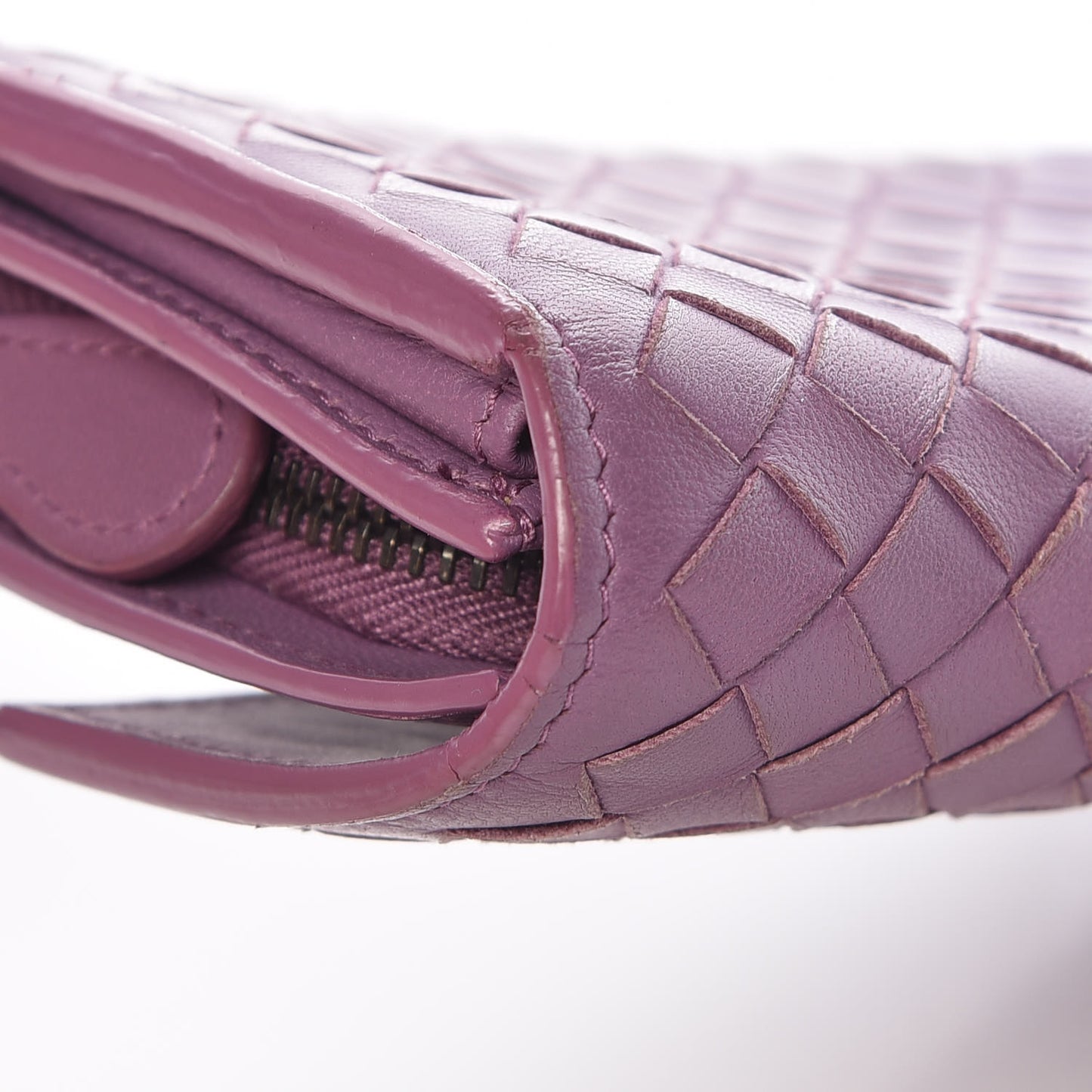 Nappa Intrecciato Continental Wallet Corot