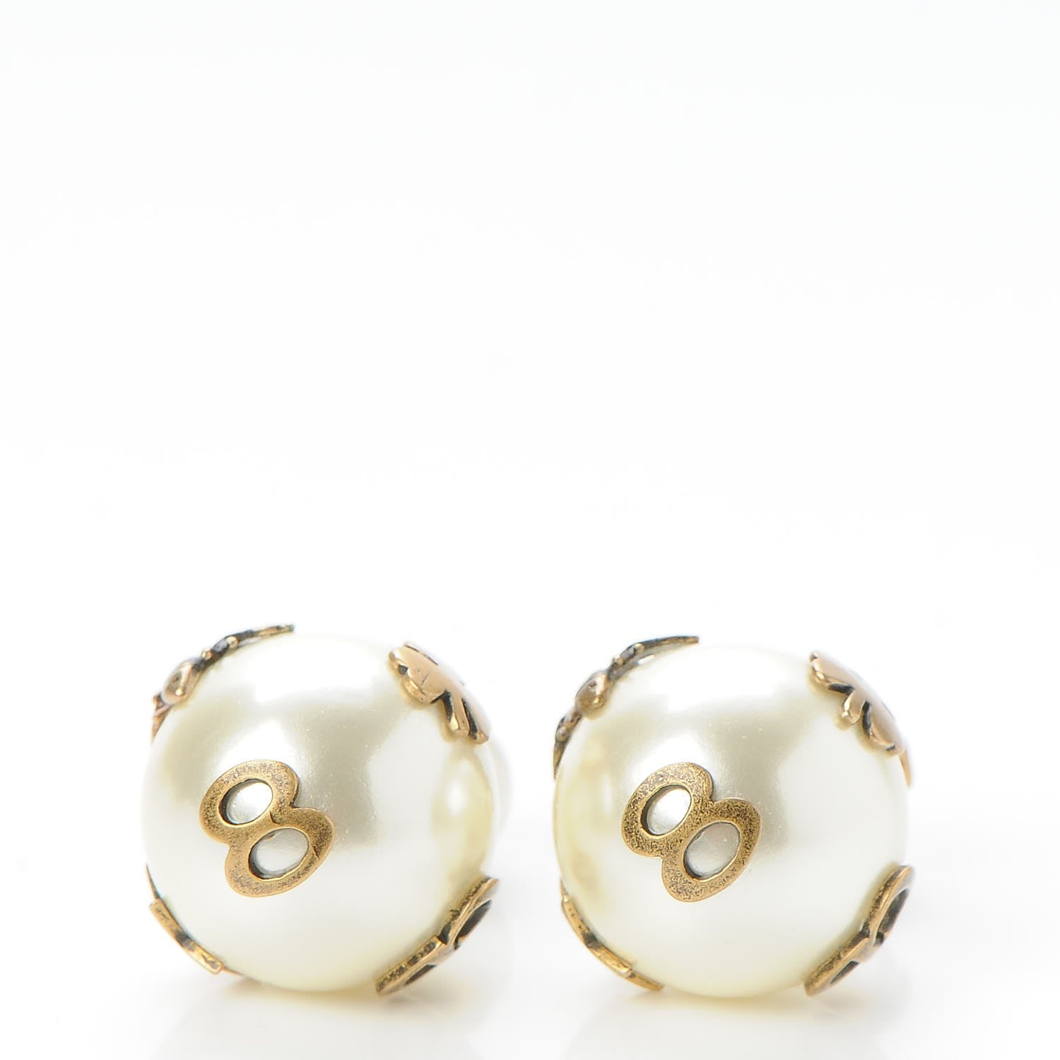 Christian Dior Mise En Dior Tribal Crystal Charm Earrings 3 of 8