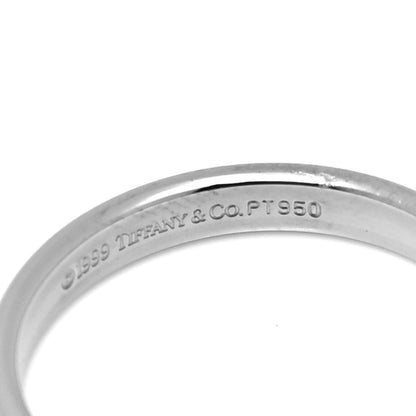 Tiffany Platinum 3mm Classic Wedding Band Ring 57 8 4 of 5