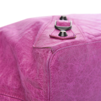 Balenciaga Agneau Classic Hardware Step Magenta 10 of 16