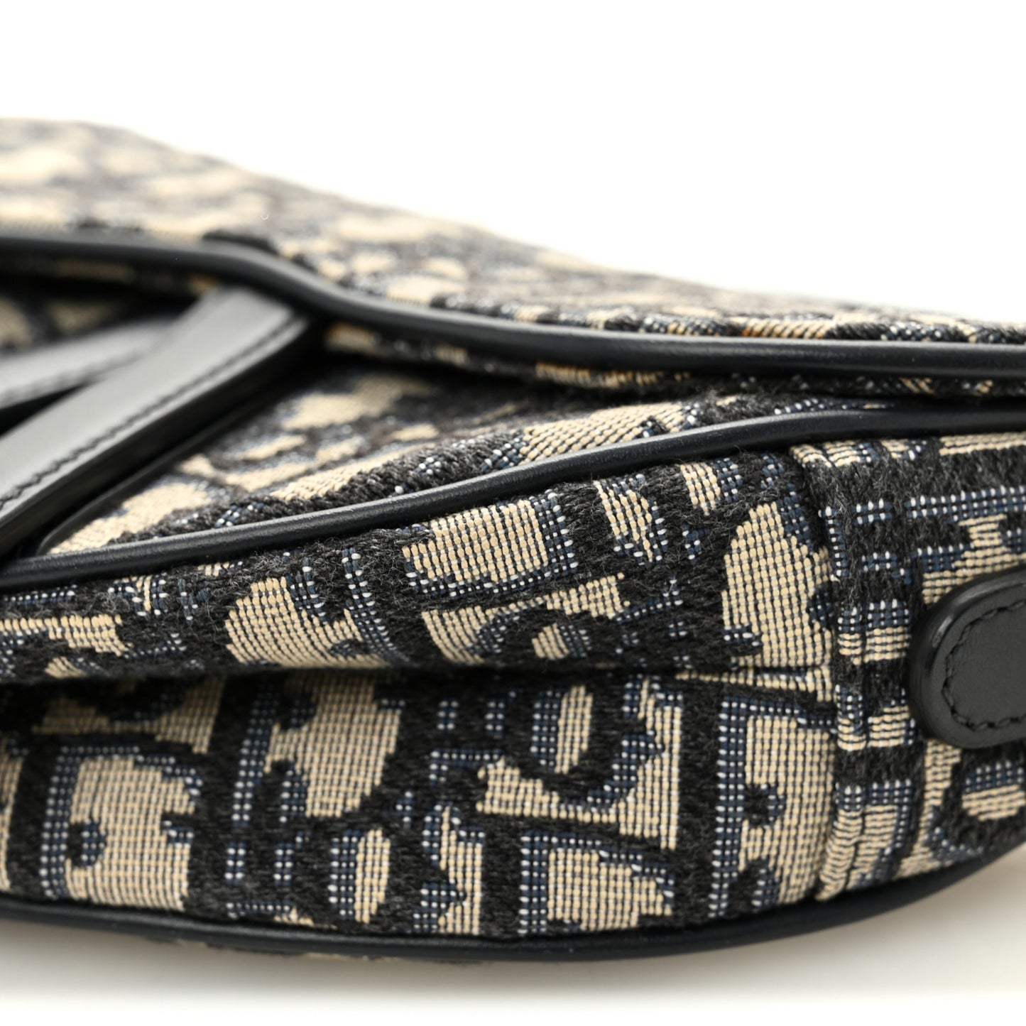 Oblique Mini Saddle Bag Blue