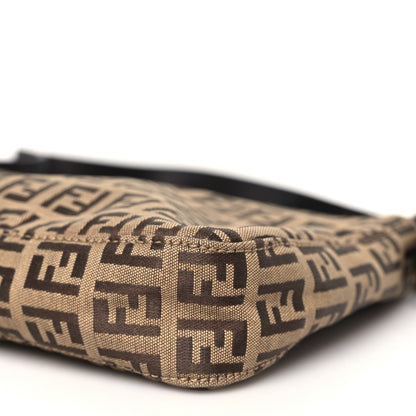 Fendi Zucchino Pochette Dark Brown 9 of 11